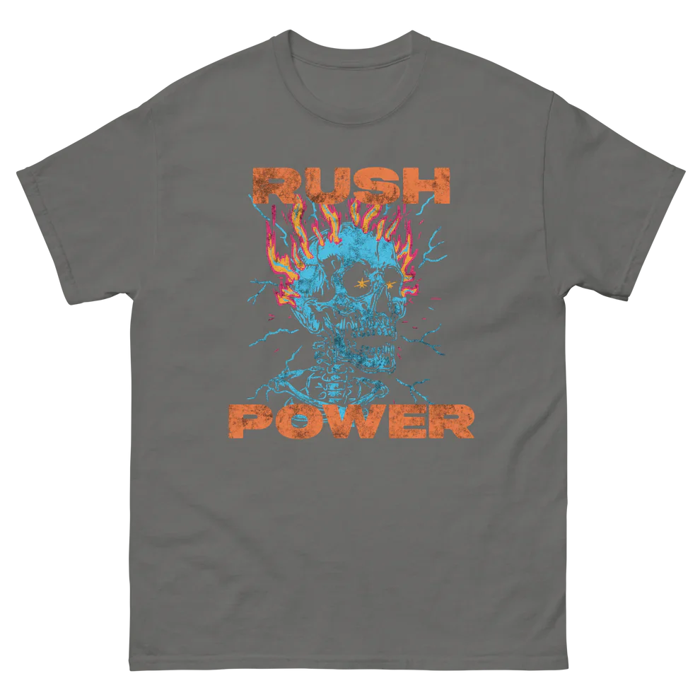 RUSH POWER SKULL FLAMES PUMP COVER | CHARCOAL