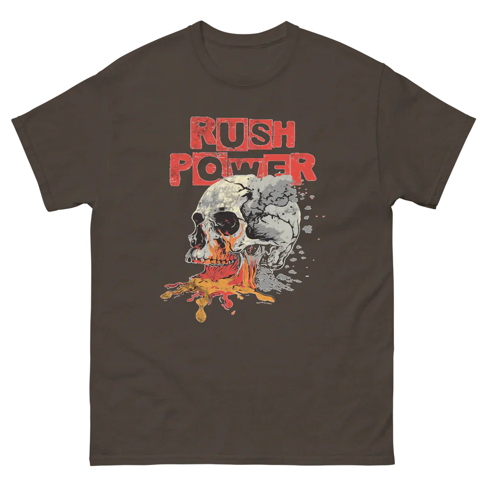 RUSH POWER SKULL PUMP COVER | DARK CHOCOLATE