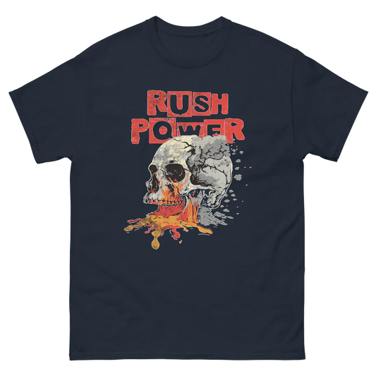 RUSH POWER SKULL PUMP COVER | NAVY