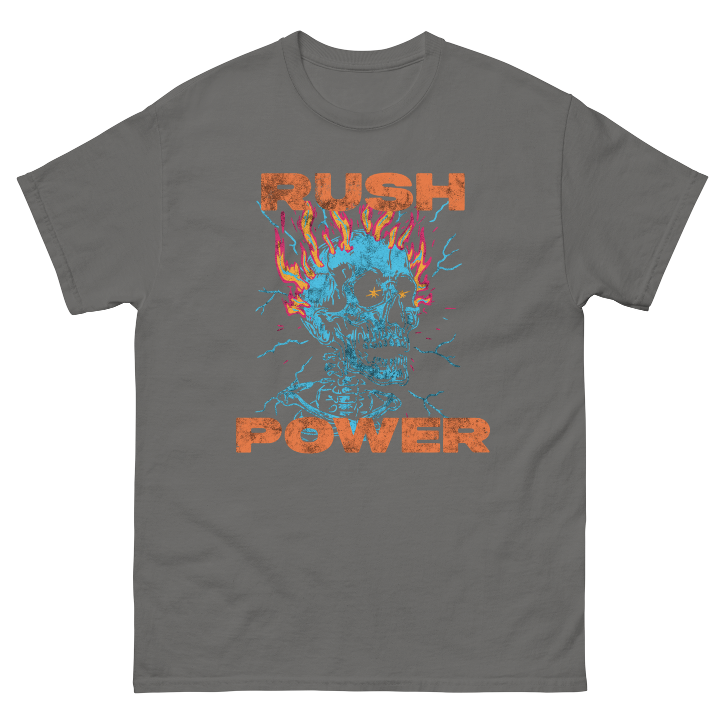 RUSH POWER INFERNO SKULL TEE