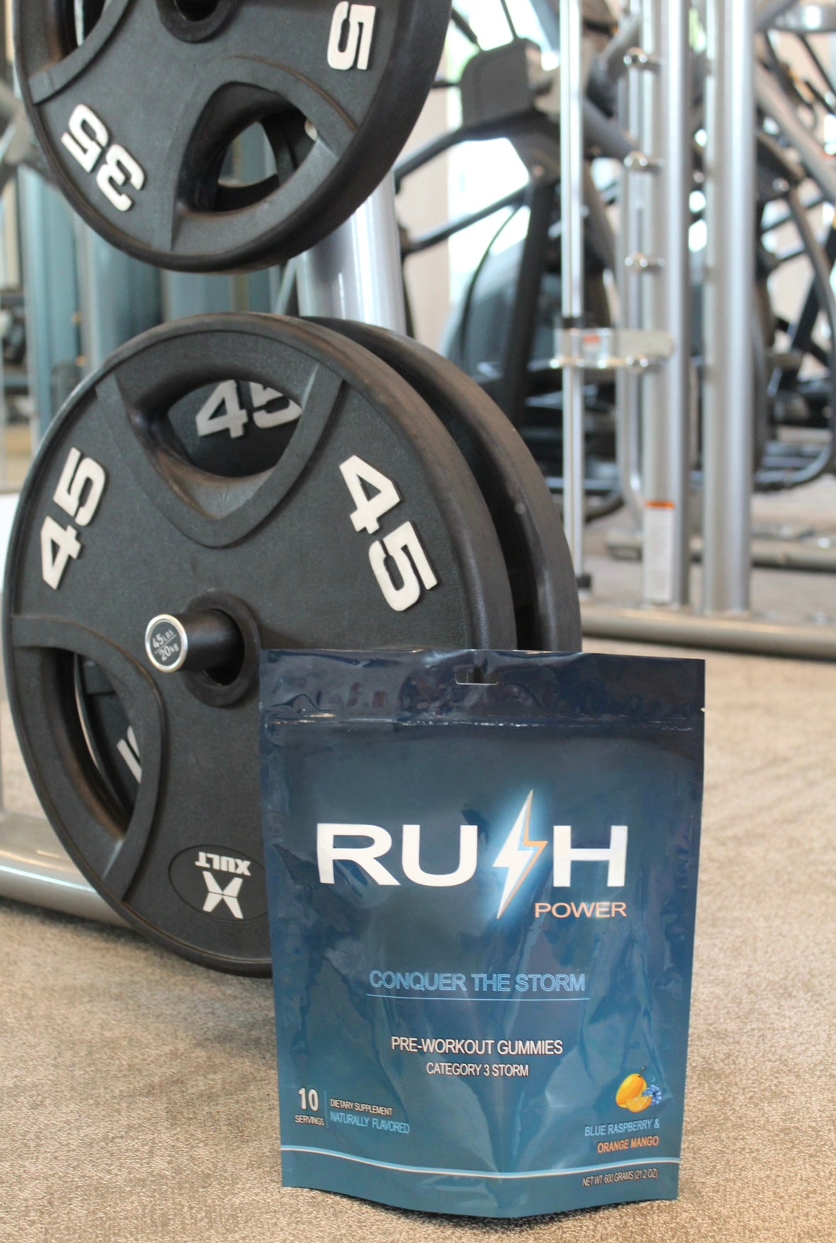 RUSH POWER PRE-WORKOUT GUMMIES