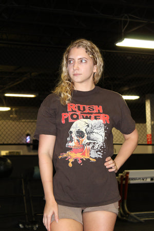 RUSH POWER LAVE SKULL TEE