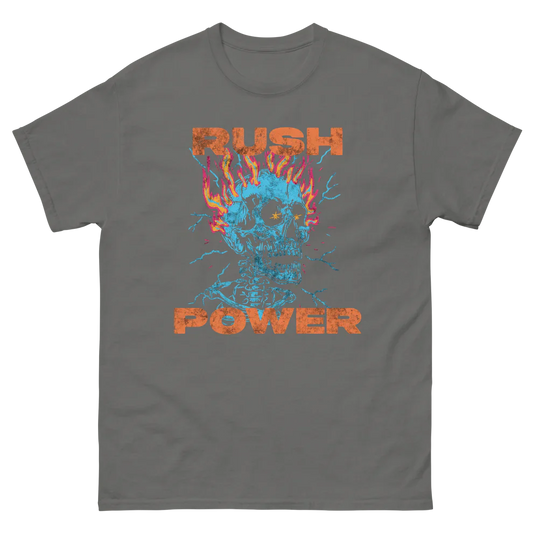 RUSH POWER SKULL FLAMES PUMP COVER | CHARCOAL