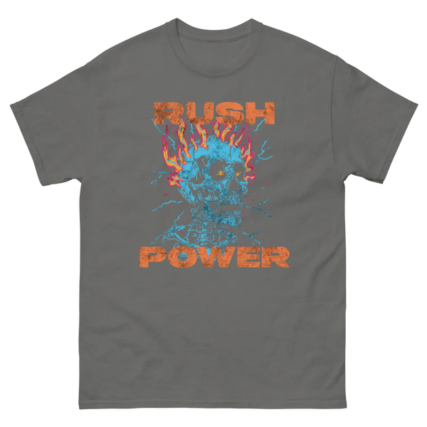 RUSH POWER SKULL FLAMES PUMP COVER | CHARCOAL