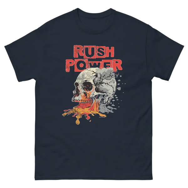 RUSH POWER SKULL PUMP COVER | NAVY