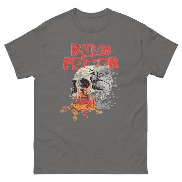 RUSH POWER LAVE SKULL TEE