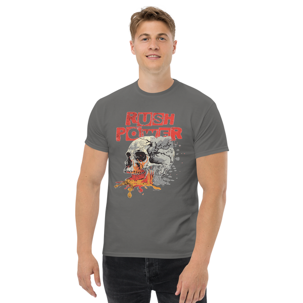 RUSH POWER LAVE SKULL TEE