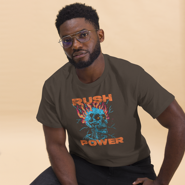 RUSH POWER INFERNO SKULL TEE