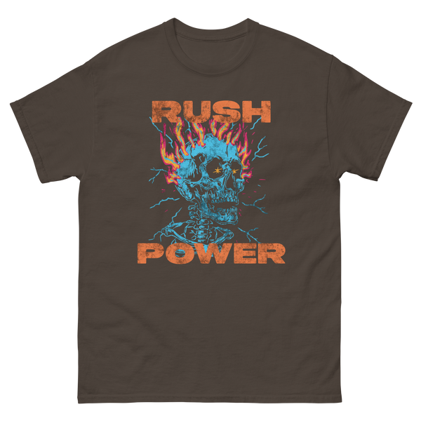 RUSH POWER INFERNO SKULL TEE