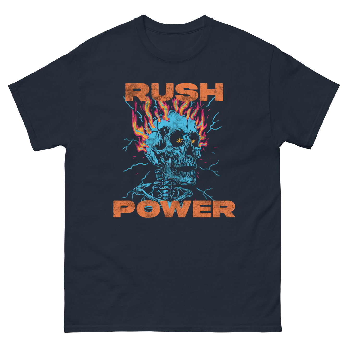 RUSH POWER SKULL FLAMES PUMP COVER